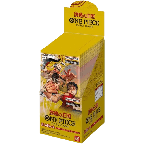 One Piece TCG - Kingdoms of Intrigue (OP-04) Booster Box - Japanese - The Card Vault