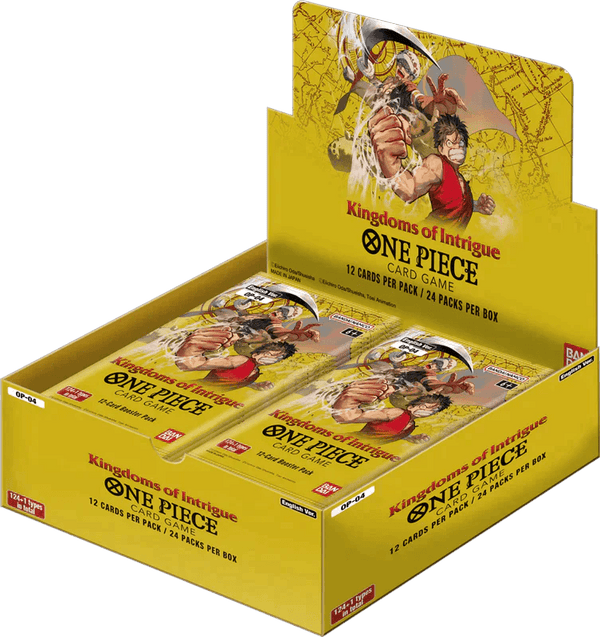 One Piece TCG - Kingdoms of Intrigue (OP-04) Booster Box - The Card Vault