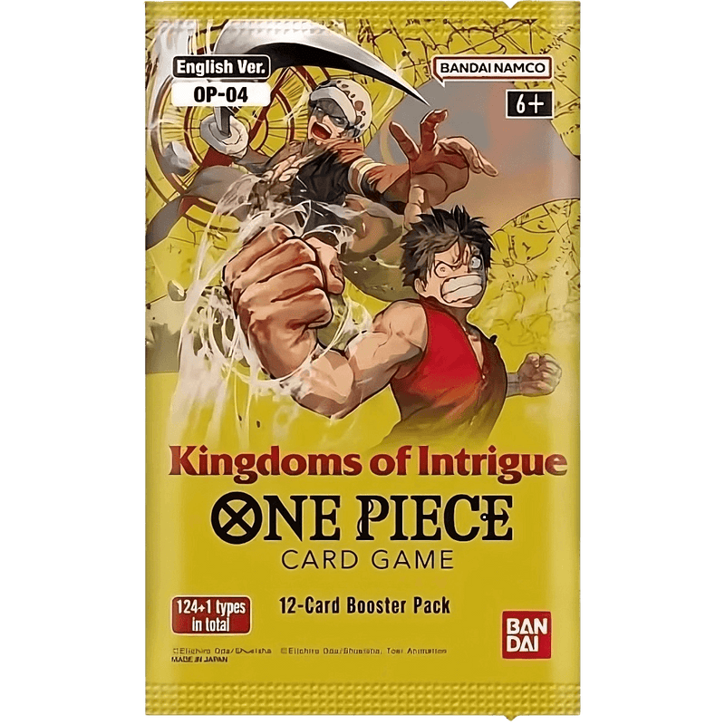 One Piece TCG - Kingdoms of Intrigue (OP-04) Booster Pack - The Card Vault