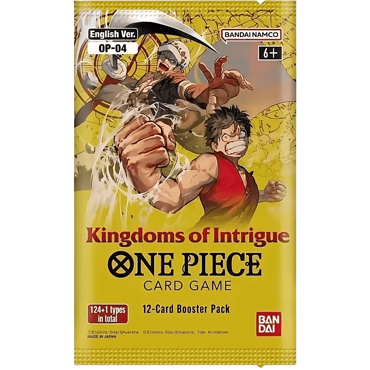 One Piece TCG - Kingdoms of Intrigue (OP-04) Display Case (12x Booster Boxes) - The Card Vault