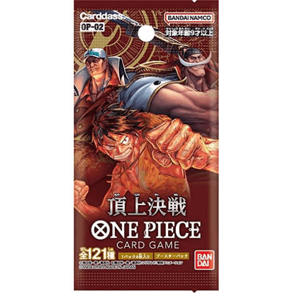 One Piece TCG - Paramount War (OP-02) Booster Box - Japanese - The Card Vault