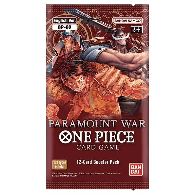 One Piece TCG: Paramount War (OP-02) Booster Box - The Card Vault