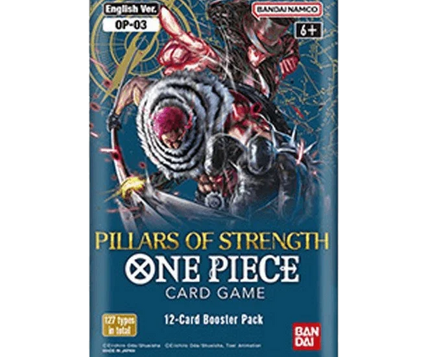 One Piece TCG: Pillars of Strength (OP-03) Booster Box (24 Packs)  The Card  Vault