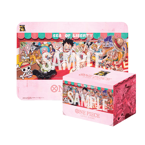 One Piece TCG - Playmat and Card Case Set - 25th Edition - The Card Vault