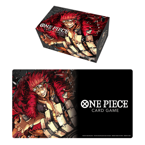 One Piece TCG - Playmat and Storage Box Set - Eustass "Captain" Kid - The Card Vault