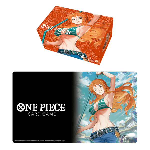 One Piece TCG - Playmat and Storage Box Set - Nami - The Card Vault