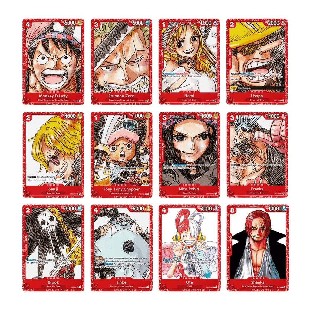 One Piece TCG - Premium Card Collection - One Piece Film Red Edition - The Card Vault
