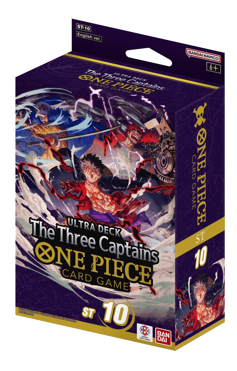 One Piece TCG: Ultra Deck - The Three Captains (ST-10) - The Card Vault