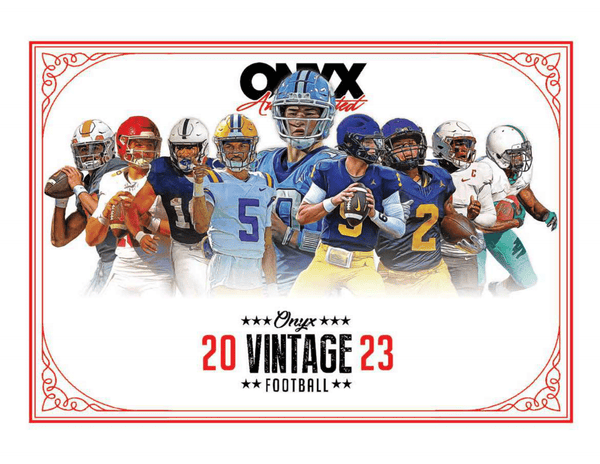Onyx Authenticated - 2023 Onyx Vintage American Football (NFL) - Hobby Box - The Card Vault