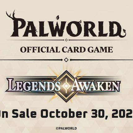 Palworld Official Card Game - Set 02 - Legends Awaken - Booster Pack