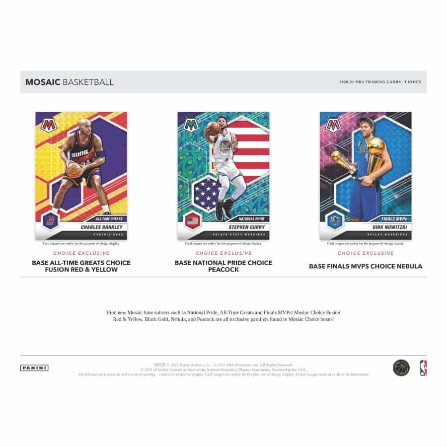 Panini - 2020/21 Mosaic Basketball (NBA) - Choice Box - The Card Vault