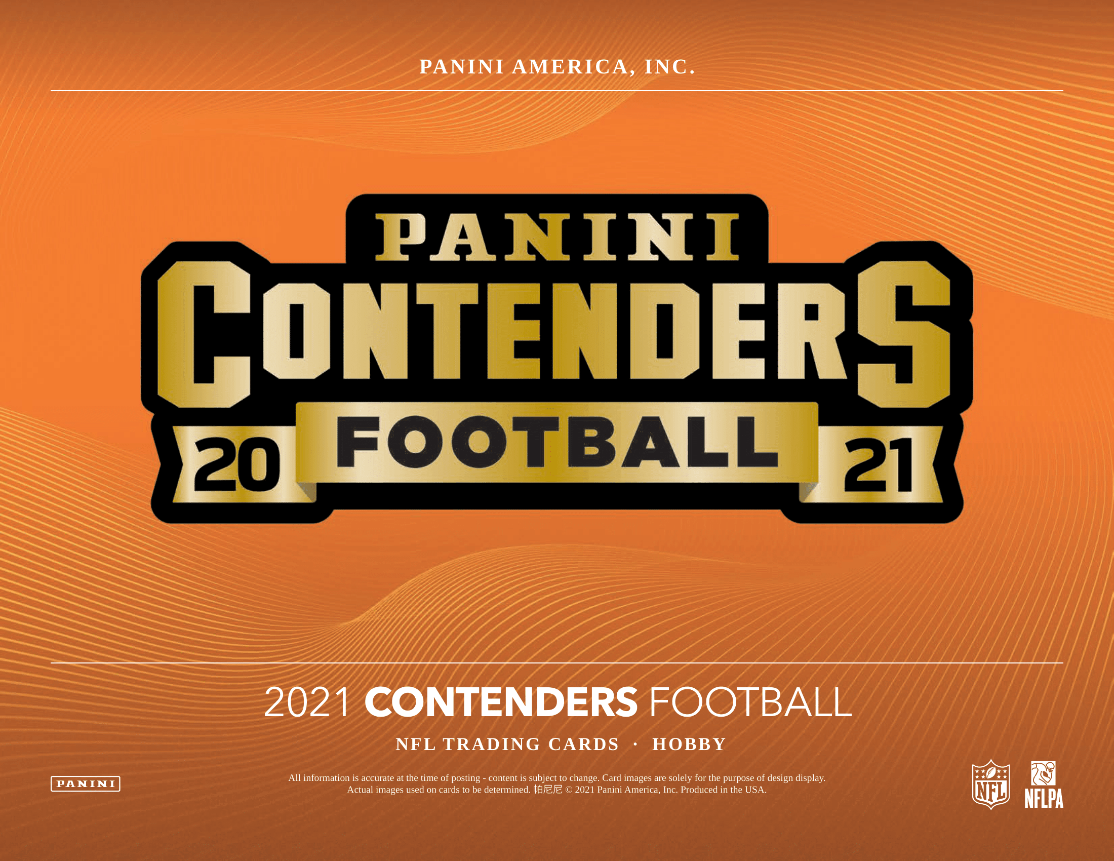 Panini - 2021 Contenders American Football (NFL) - Hobby Box - The Card Vault