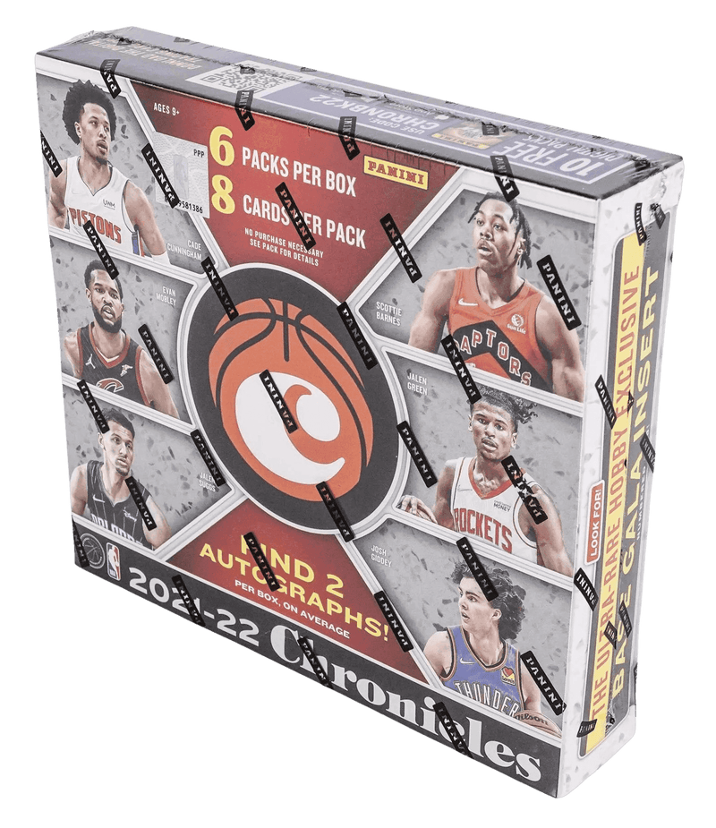 Panini - 2021/22 Chronicles Basketball (NBA) - Hobby Box - The Card Vault