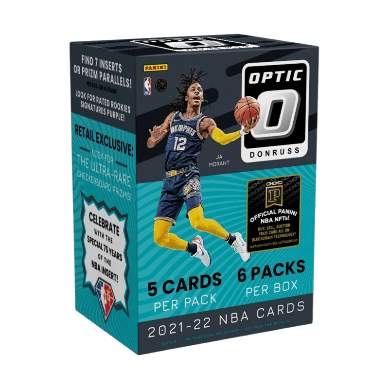 Panini - 2021/22 Donruss Optic Basketball (NBA) - Alt Blaster Box (6 Packs) - The Card Vault