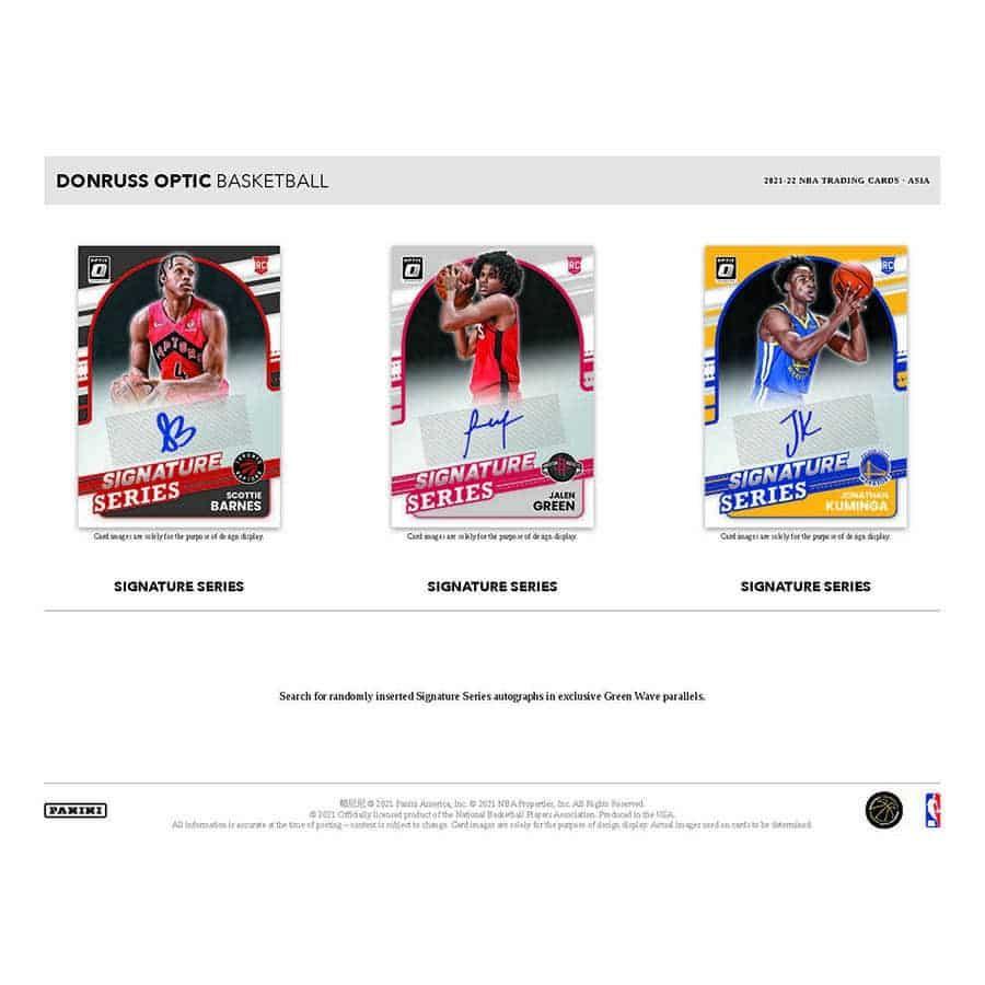 Panini - 2021/22 Donruss Optic Basketball (NBA) - Asia Edition Box - The Card Vault