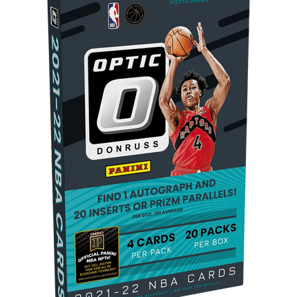 Panini - 2021/22 Donruss Optic Basketball (NBA) - Hobby Box (20 Packs) - The Card Vault