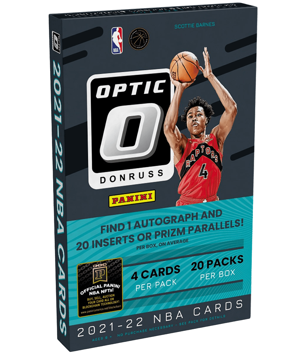 Panini - 2021/22 Donruss Optic Basketball (NBA) - Hobby Box (20 Packs) - The Card Vault