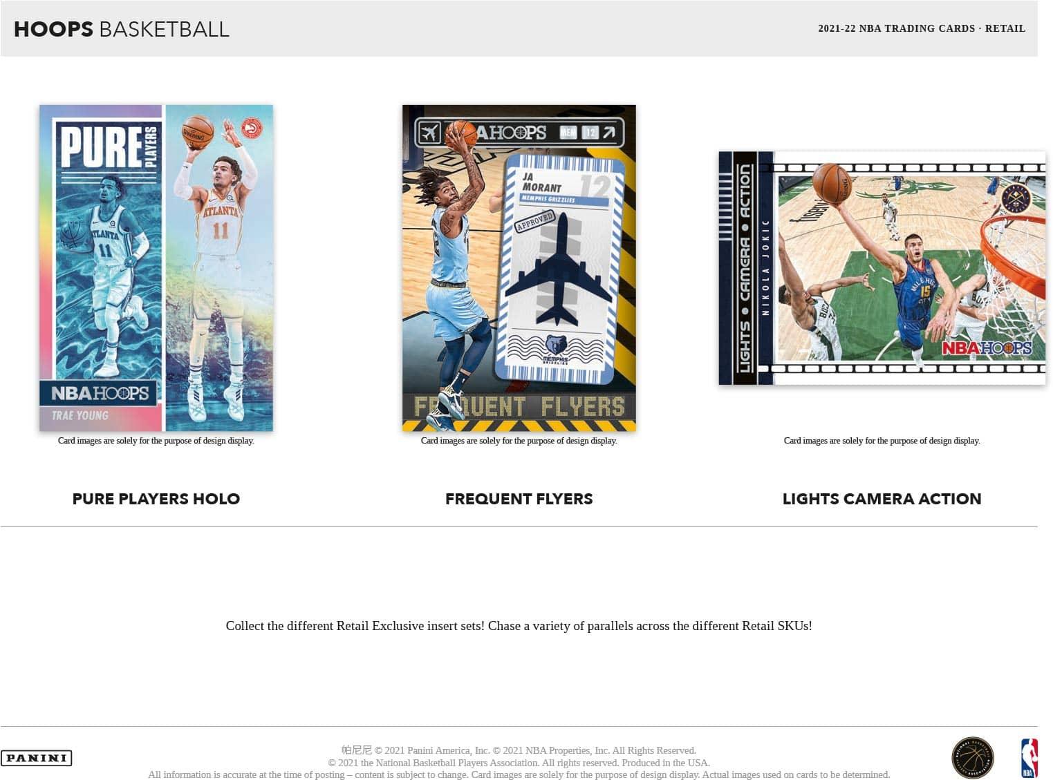 Panini - 2021/22 Hoops Basketball (NBA) - Retail Box - The Card Vault