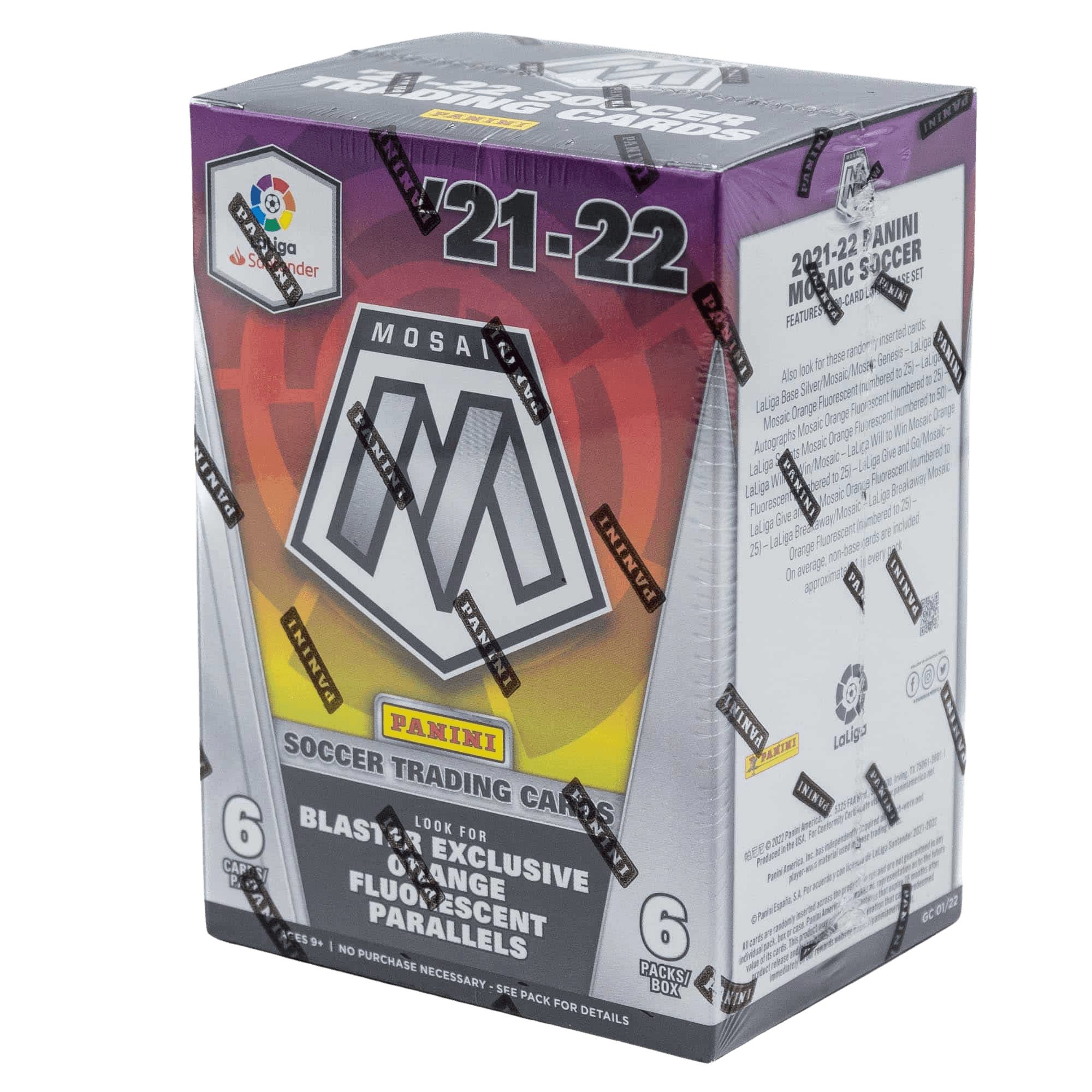 Panini - 2021/22 Mosaic La Liga Football (Soccer) - Blaster Box (6 Packs) - The Card Vault