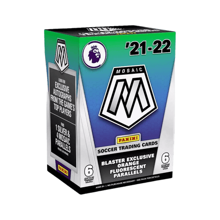 Panini - 2021/22 Mosaic Premier League Football (Soccer) - Blaster Box (6 Packs) - The Card Vault