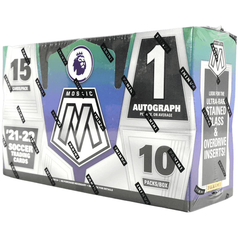 Panini - 2021/22 Mosaic Premier League Football (Soccer) - Hobby Box (10 Packs) - The Card Vault