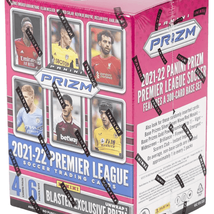 Panini - 2021/22 Premier League Prizm Football (Soccer) - Blaster Box - The Card Vault