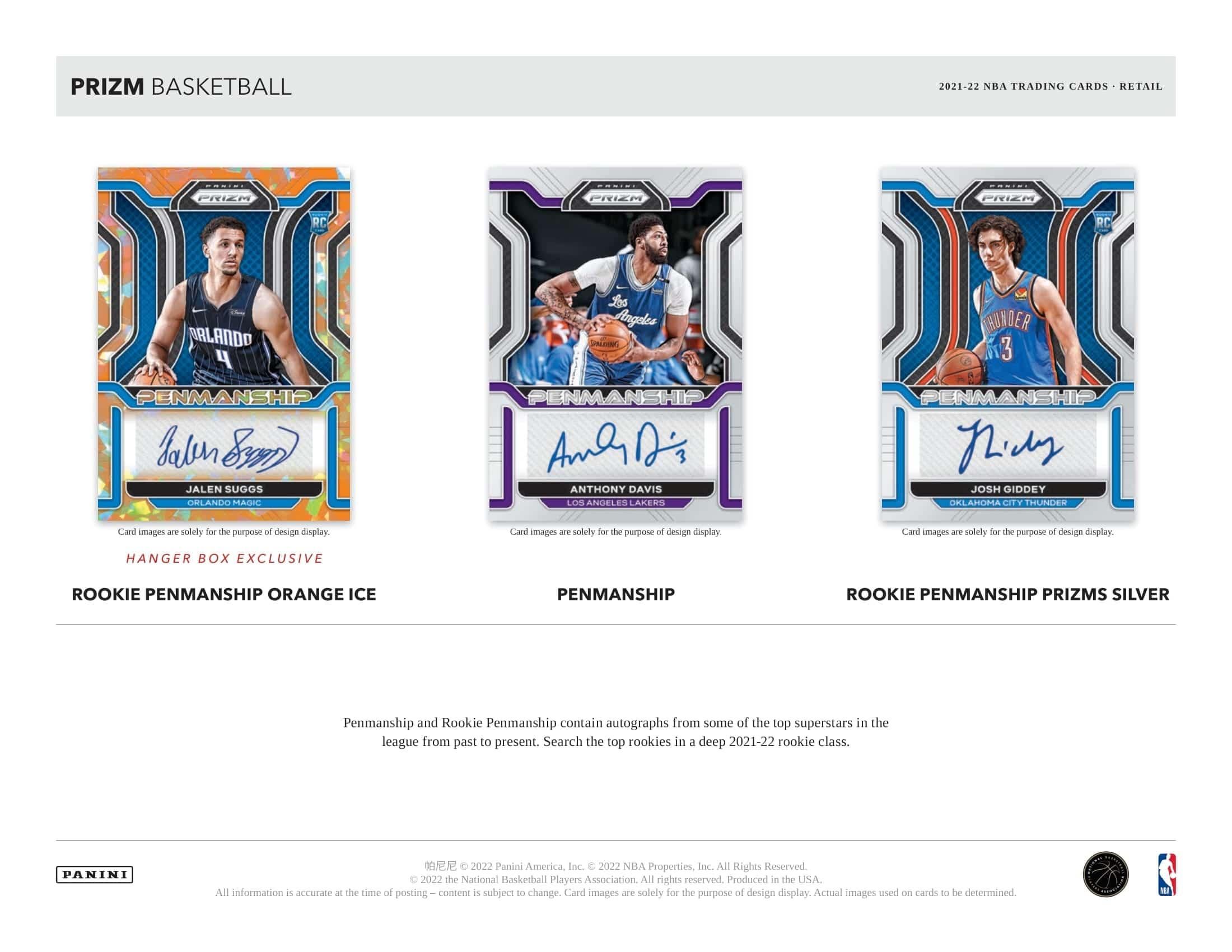 Panini - 2021/22 Prizm Basketball (NBA) - Retail Box - The Card Vault