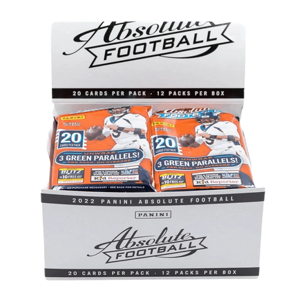 Panini - 2022 Absolute American Football (NFL) - Fat Pack Box - The Card Vault