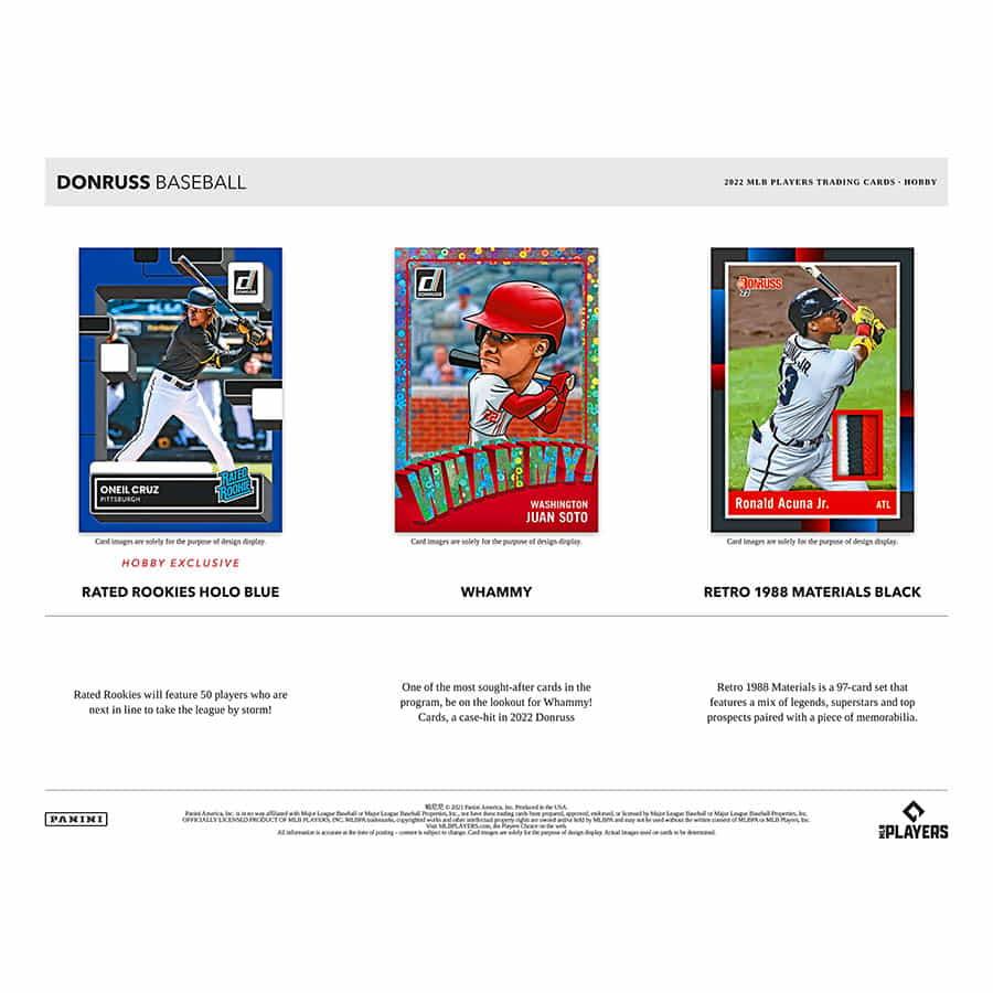 Panini - 2022 Donruss Baseball (MLB) - Hobby Box - The Card Vault