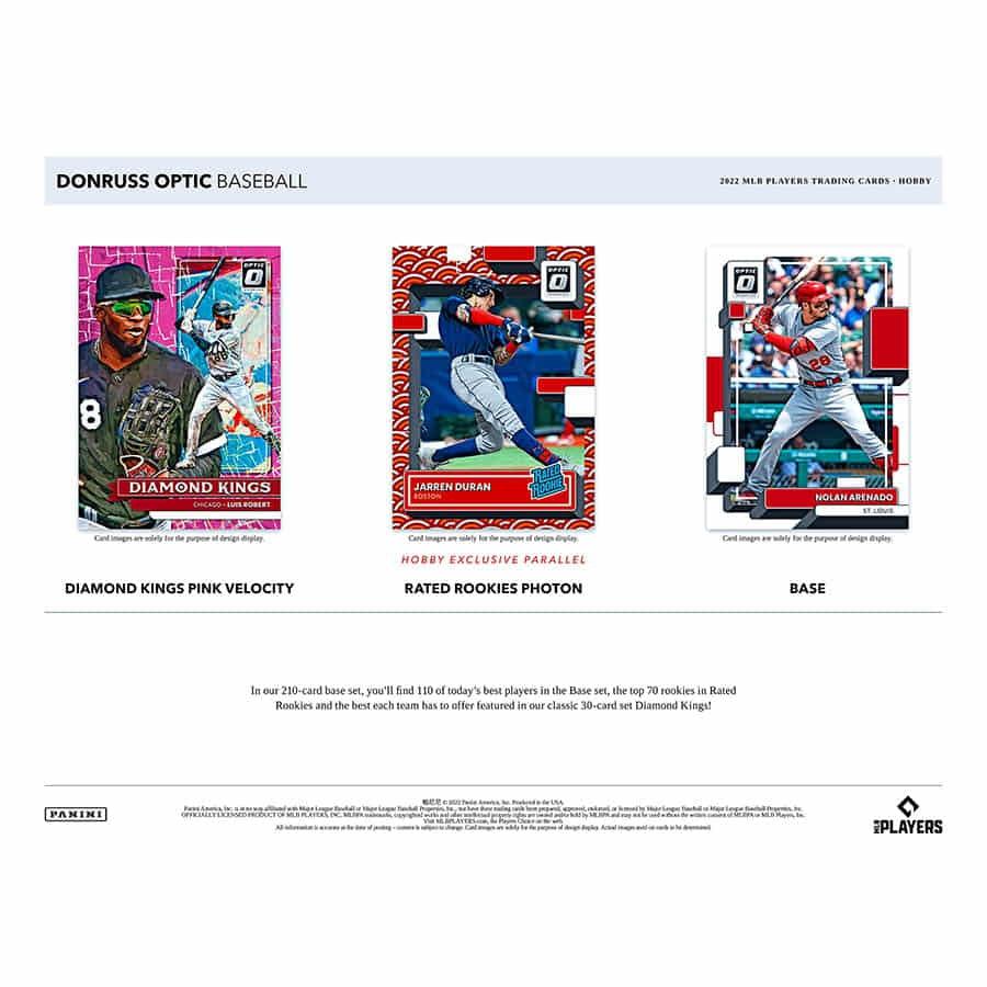 Panini - 2022 Donruss Optic Baseball (MLB) - Hobby Box - The Card Vault