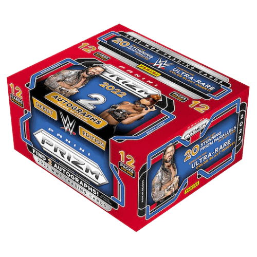 Panini - 2022 Prizm WWE Wrestling - Hobby Box (12 Packs) - The Card Vault