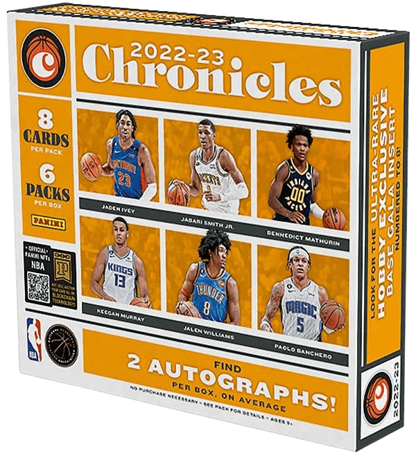 Panini - 2022/23 Chronicles Basketball (NBA) - Hobby Box - The Card Vault