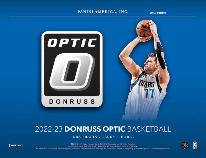 Panini - 2022/23 Donruss Optic Basketball (NBA) - Hobby Box - The Card Vault