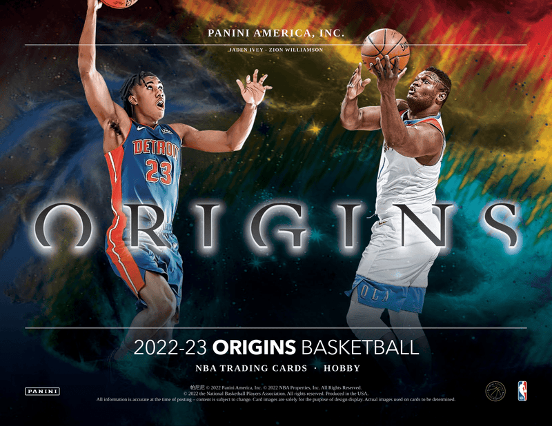 Panini - 2022/23 Origins Basketball (NBA) - Hobby Box - The Card Vault