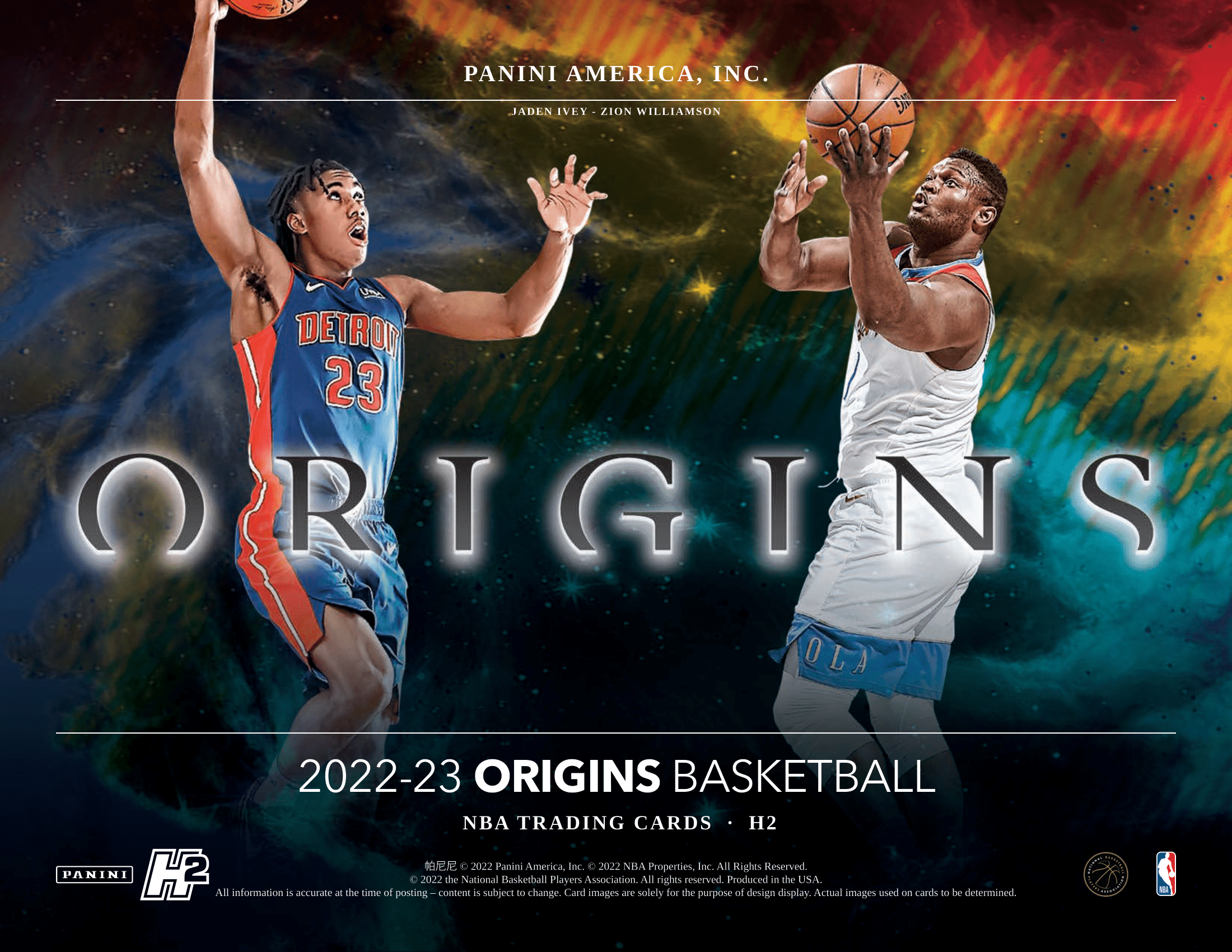 Panini - 2022/23 Origins Basketball (NBA) - Hybrid H2 Box - The Card Vault