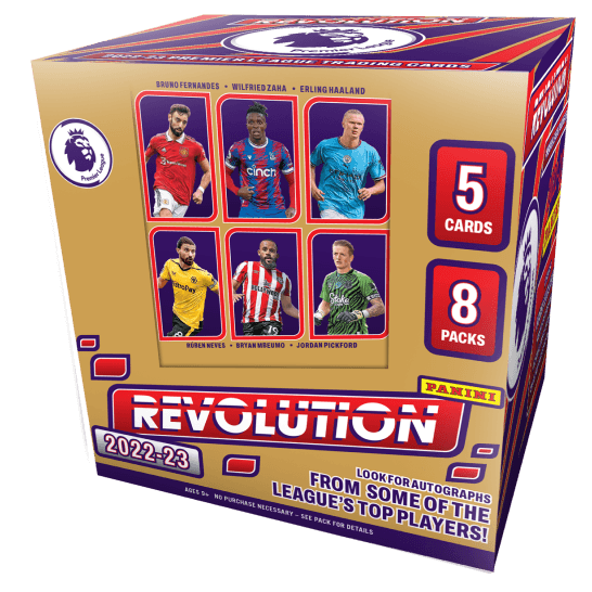 Panini - 2022/23 Revolution Premier League Football (Soccer) - Hobby Box - The Card Vault