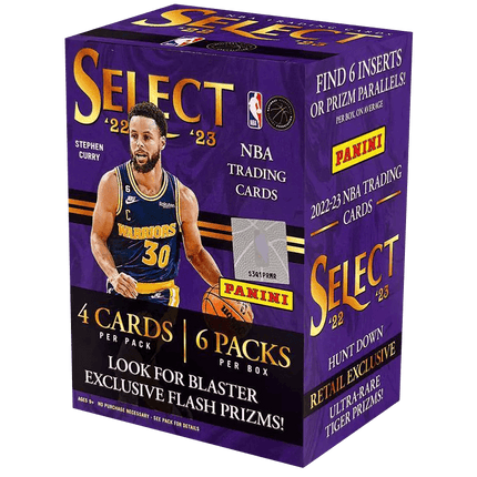 Panini - 2022/23 Select Basketball (NBA) - Blaster Box - The Card Vault