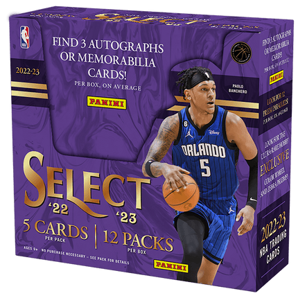 Panini - 2022/23 Select Basketball (NBA) - Hobby Box - The Card Vault