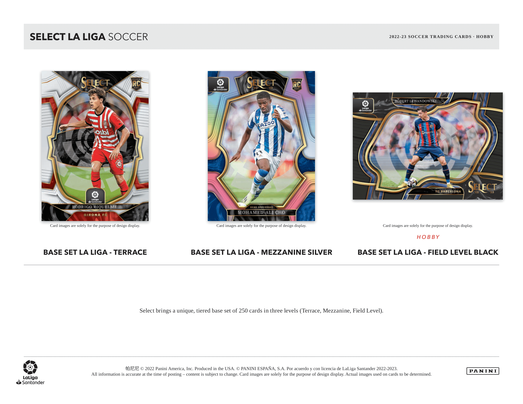 Panini - 2022/23 Select La Liga Football (Soccer) - Hobby Box - The Card Vault