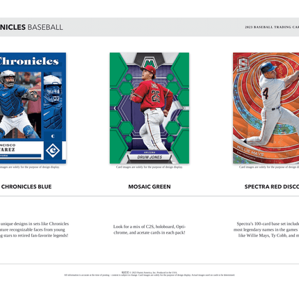 Panini - 2023 Chronicles Baseball (MLB) - Hobby Box - The Card Vault