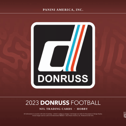 Panini - 2023 Donruss American Football (NFL) - Hobby Box - The Card Vault