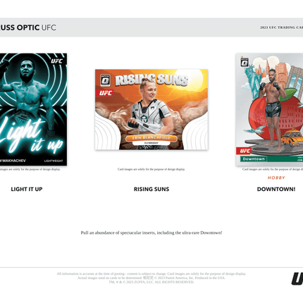 Panini - 2023 Donruss Optic UFC - Hobby Box - The Card Vault