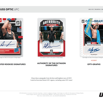 Panini - 2023 Donruss Optic UFC - Hobby Box - The Card Vault