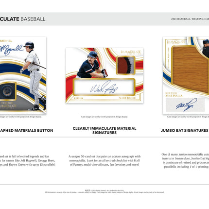 Panini - 2023 Immaculate Baseball (MLB) - Hobby Box - The Card Vault