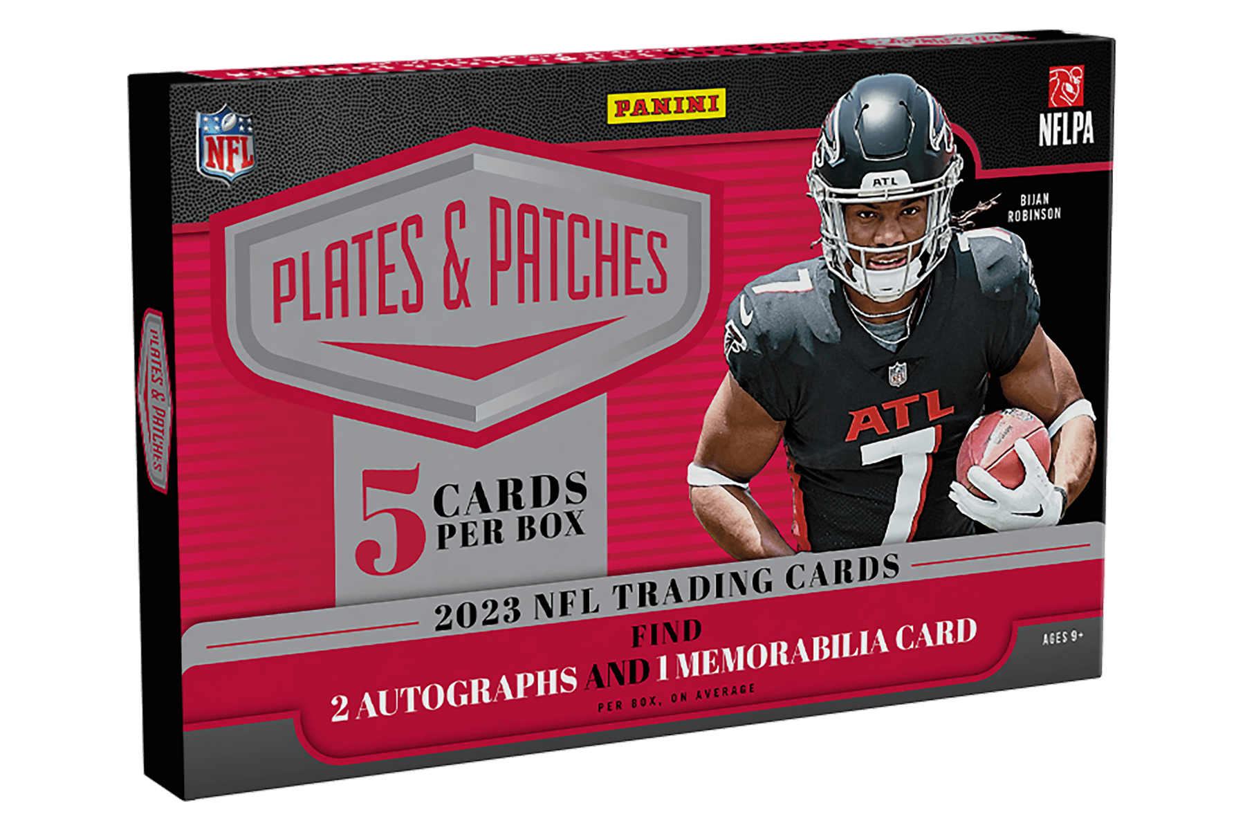 Panini - 2023 Plates & Patches American Football (NFL) - Hobby Box - The Card Vault