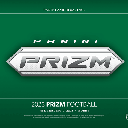 Panini - 2023 Prizm American Football (NFL) - Hobby Box - The Card Vault