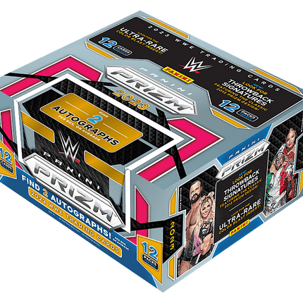 Panini - 2023 Prizm WWE Wrestling - Hobby Box (12 Packs) - The Card Vault