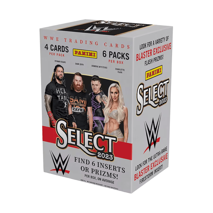 Panini - 2023 Select WWE - Blaster Box - The Card Vault