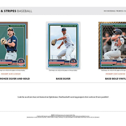 Panini - 2023 USA Stars & Stripes Baseball (MLB) - Hobby Box - The Card Vault