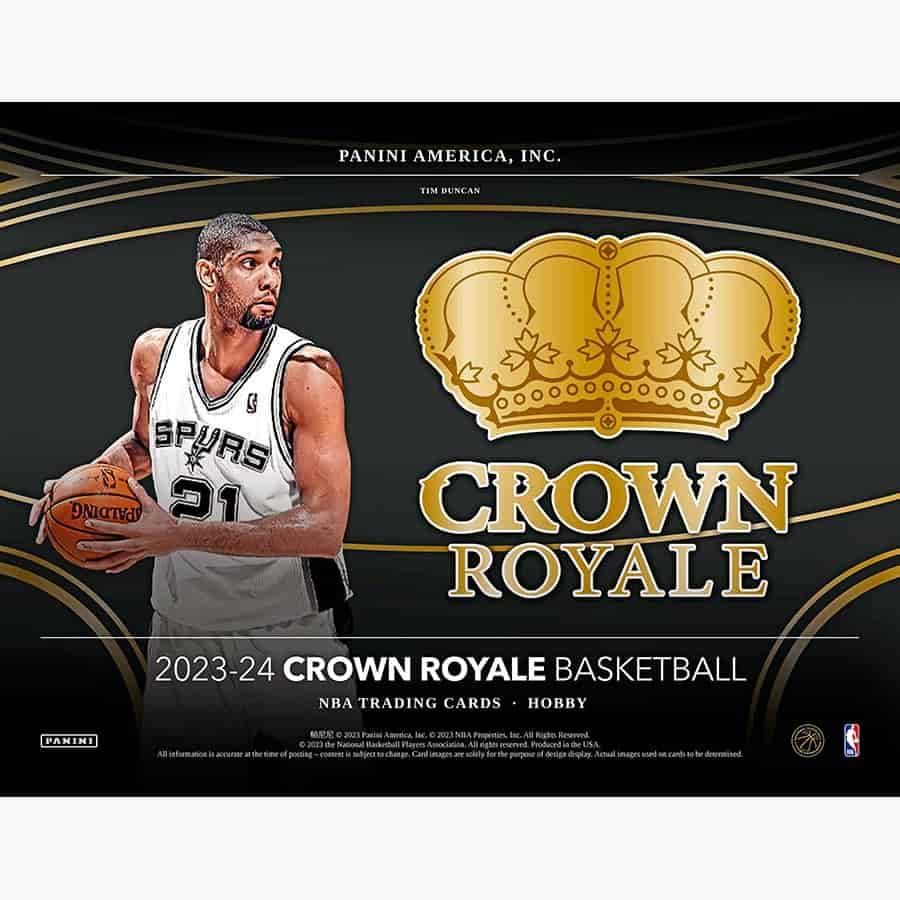Panini - 2023/24 Crown Royale Basketball (NBA) - Hobby Box - The Card Vault